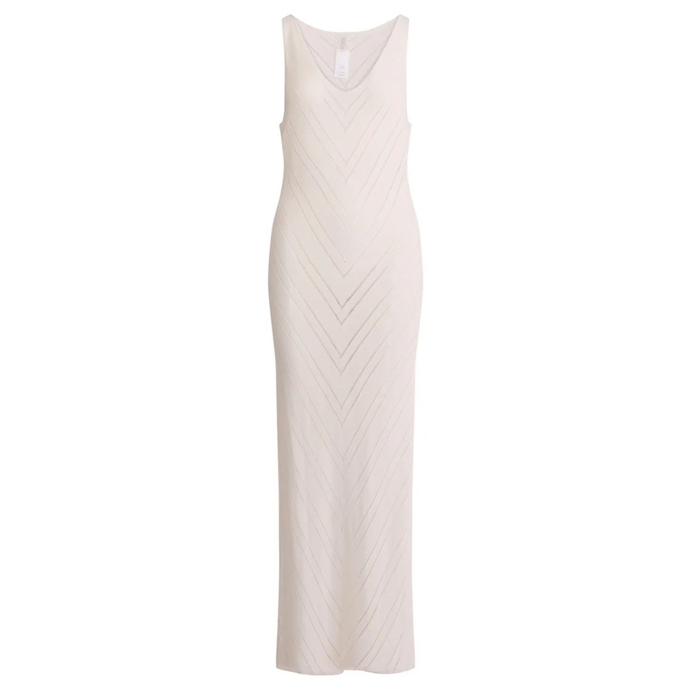 Sofia by Sofia Vergara Vanilla Cream Knit Coverup Dress